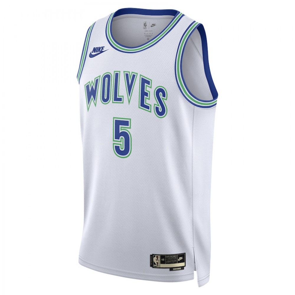 Unisex Anthony Edwards White Minnesota Timberwolves 2023/24 Swingman Jersey - Classic Edition-Pro Kit Vault | Brand New 26/27 Sports Jerseys